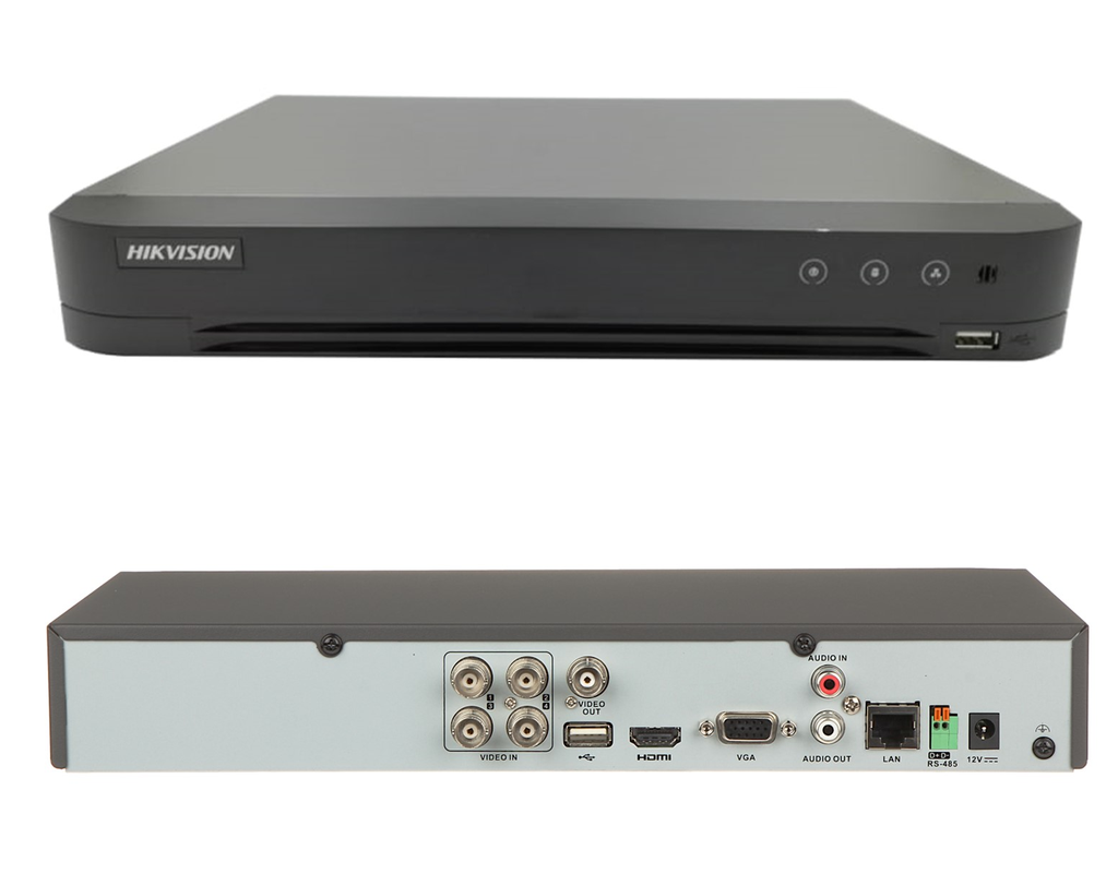 4-ch 3K 5MP 1U H.265 AcuSense DVR