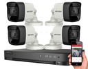 2 MP 4 Turbo HD Mini Day/Night Outdoor Cameras Bundle- Ready Cabling